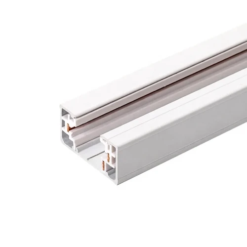 LEDlife 1,5 meter skinne til skinnespots - Hvit, 1-faset, 1F3W, komplett med tilkobling og endestykke