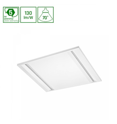 Algine Line Takpanel LED 44W 120lm/W IP20 600x600mm Nøytral hvit