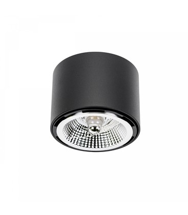 Chloe AR111 GU10 - P20, rund, sort, LED Armatur/lampe uten lyskilde