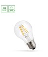 A60 LED E27 7W Filament 230V, Nøytral Hvit, Klar, Spectrum