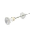 MADARA MINI II 3-faset skinnespot pendel - Hvit, GU10, Ø5,5cm, uten lyskilde