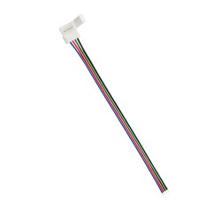 Produsenter S-D RGB LED - Båndkontakt, 10mm