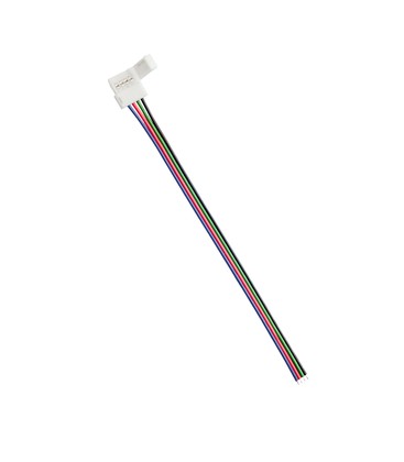 S-D RGB LED - Båndkontakt, 10mm