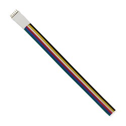 Spectrum LED S-D kabel - 6 polet, LED stripe forbindelse, 12mm