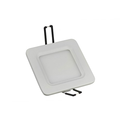 Algine LED 12W - IP20, kald hvit, takpanel, hvit ramme