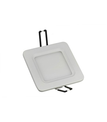 Algine LED 12W - IP20, kald hvit, takpanel, hvit ramme