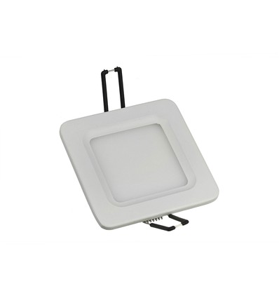 Algine LED 12W - IP20, kald hvit, takpanel, hvit ramme