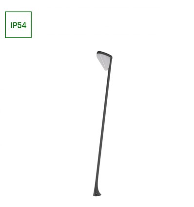 7W AQUATIQUE LED hagelampe - IP54, varm hvit, skrå, inkl. lyskilde