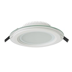 Fiale Eco LED Runde 12W 230V - IP20, Kald hvit, Tak LED Spot