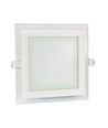 Fiale Eco Kvadratisk 18W - 230V, IP20, Varm Hvit, Tak LED Spot.