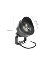 FLORI Spot 24W - 25°, 24V, varm hvit, IP65.