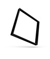 60x60 påbygningsramme til LED panel, sort - 600x600x50 mm, aluminium
