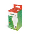 E27 7W LED pære - A60, 600lm, 3000K, varm hvit, erstatter 41W