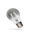 E27 2,5W LED pære - A60, Modernshine, sort effekt, 150lm, 270°