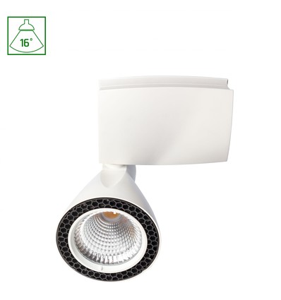 MADARA COB LED 30W 16° IP20 Kald Hvit, Skinne Lys Hvit