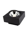 Mirora AR111 Overflate GU10 - 250V, IP20, 145x145x85mm, Svart, Firkantet, Justerbar, Spot, Uten Lyskilde.