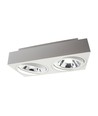 Mirora AR111 Overflate GU10 - 250V, IP20, 293x145x85mm, Hvit, Rektangulær, Justerbar, Spot, Uten Lyskilde.