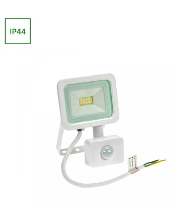 Noctis Lux 2 230V - 10W IP44, Hvit, Med sensor