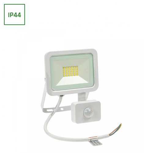 Noctis Lux 2 230V 20W - IP44, varm hvit, hvit, med sensor