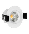 HiluX D3 Tilt360 - Full Spectrum LED Innfellingsspot, RA97, 3000K, Hvit