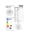 HiluX D8 Tilt360 - Full Spectrum LED Innfellingsspot, RA97, 2700K, Hvit