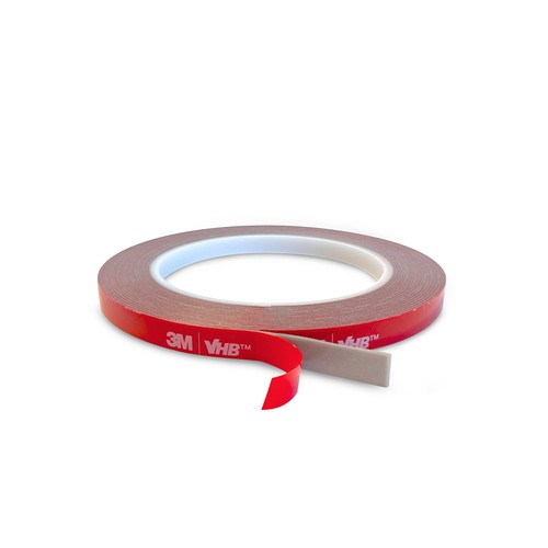 3M VHB Dobbelsidig tape - 8mm bred, 5m rull