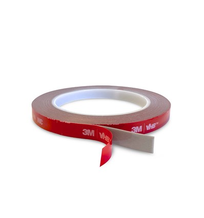 3M VHB Dobbeltklebende tape - 10mm bred, 5m rull