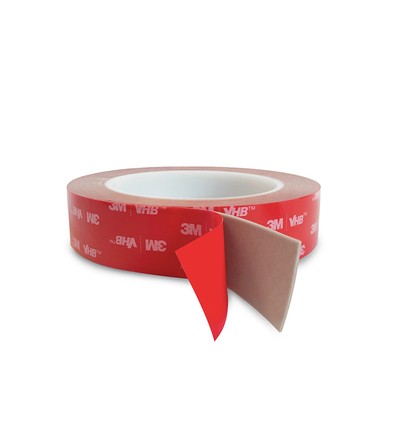 3M VHB Dobbeltklebende tape - 25mm bred, 5m rull