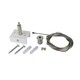 Opphengswire til 3-fase skinner - Hvit, 3m, Spectrum, 1 stk.