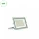 100W LED lyskaster, hvit - 9400lm, IP65, 6000K, utendørs