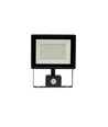 NOCTIS LUX 3 Lyskaster 50W 230V IP44 180x215x53mm SVART med PIR-sensor