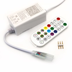 RGBIC LED strip tilbehør 12V/24V RGBIC WiFi kontroller med fjernkontroll - IP67 RGBIC 24V