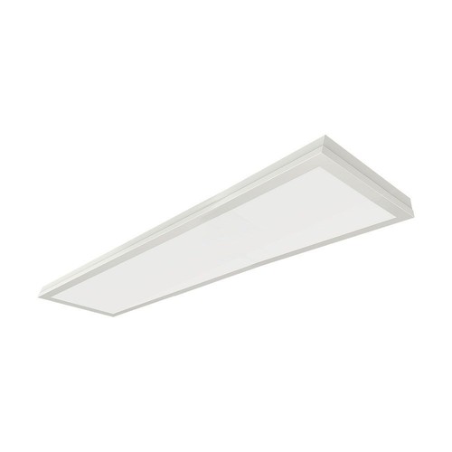 120x30 LED-panel, 40W - 110lm/W, innebygd i hvit ramme