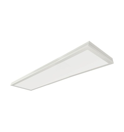 V-Tac 120x30 LED panel - 40W, 4400lm, innebygd i hvit ramme