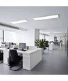 V-Tac 120x30 LED panel - 40W, 4400lm, innebygd i hvit ramme