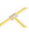 LED stripe 8 i 1 samler - 8mm COB, enkeltfarget, IP20, 5V-24V