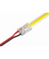 LED stripe 8 i 1 samler - 8mm COB, enkeltfarget, IP20, 5V-24V