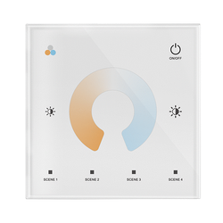 CCT LED strips tilbehør LEDlife rWave CCT dimmer til vegg - dim+ CCT, 12V-24V