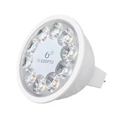 MR16 GU5.3 LED Gledopto 5W Zigbee LED-pære - Hue-kompatibel, 12V/24V, RGB+CCT, MR16 / GU5.3