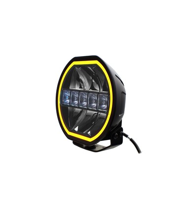 7" Prolumo 108W Beam HEXA E-godkjent - LED-fjernlys, dobbeltposisjonslys