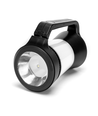 LED 3-i-1 Campinglampe med Dreiedimmer, 22 SMD, Svart - Bruker 3x AA-batterier