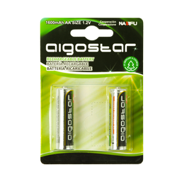 Batterier Oppladbart batteri AA 1600mAh 1,2V