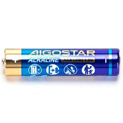 Batterier 8 stk. AAA Alkaline Batteri - LR03, 1,5V