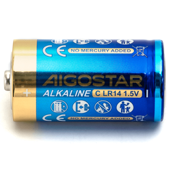 Batterier Alkalisk Batteri - LR14C 1.5V 2-pakning