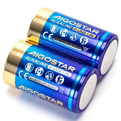 Batterier Alkalisk batteri - LR20D 1,5V 2-pakk