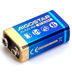 Alkalisk Batteri - 6LR61 9V 1 stk