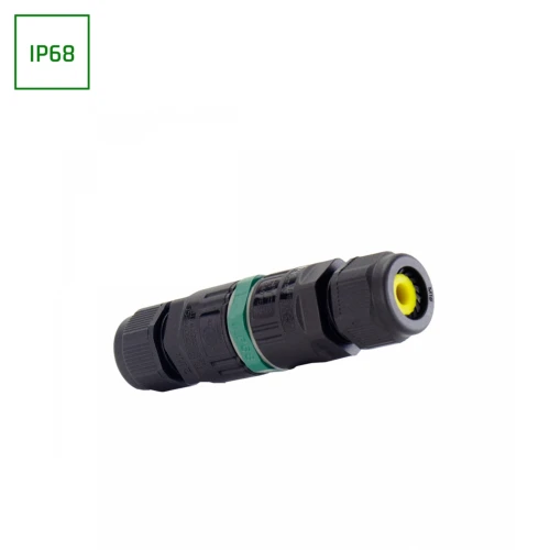 Vanntett koblingsboks - For ledninger, 3X(0,5-2,5MM2), IP68 vanntett