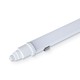 120cm 36W vanntett komplett LED-armatur, gjennomgangskoblet - IP65