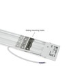 VIGA LED 32W 230V 120cm IP20, uten oppheng, kald hvit