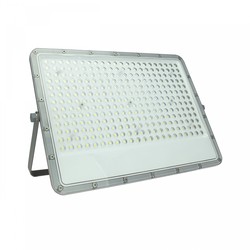 Spectrum LED Noctis Max 150W lyskaster - Nøytral Hvit, 230V, 85°, IP65, 357x262x30 mm, Grå